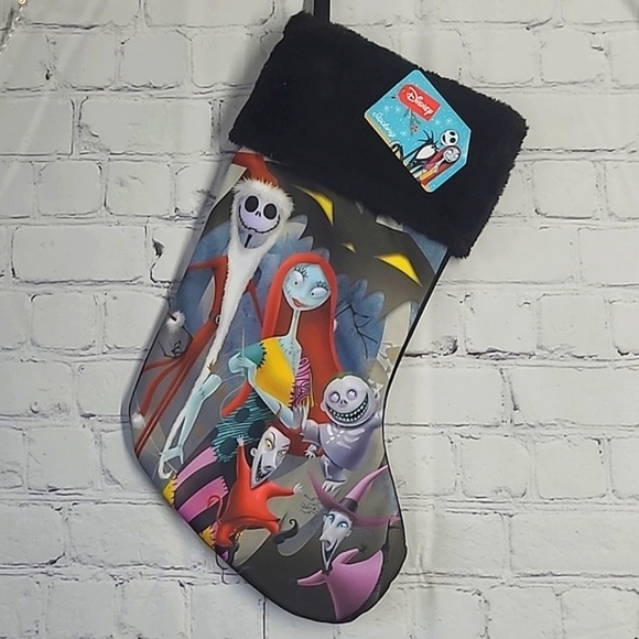 🆕️NWT Disney The Nightmare Before Christmas Collectible Christmas Stocking 16" - Picture 8 of 13